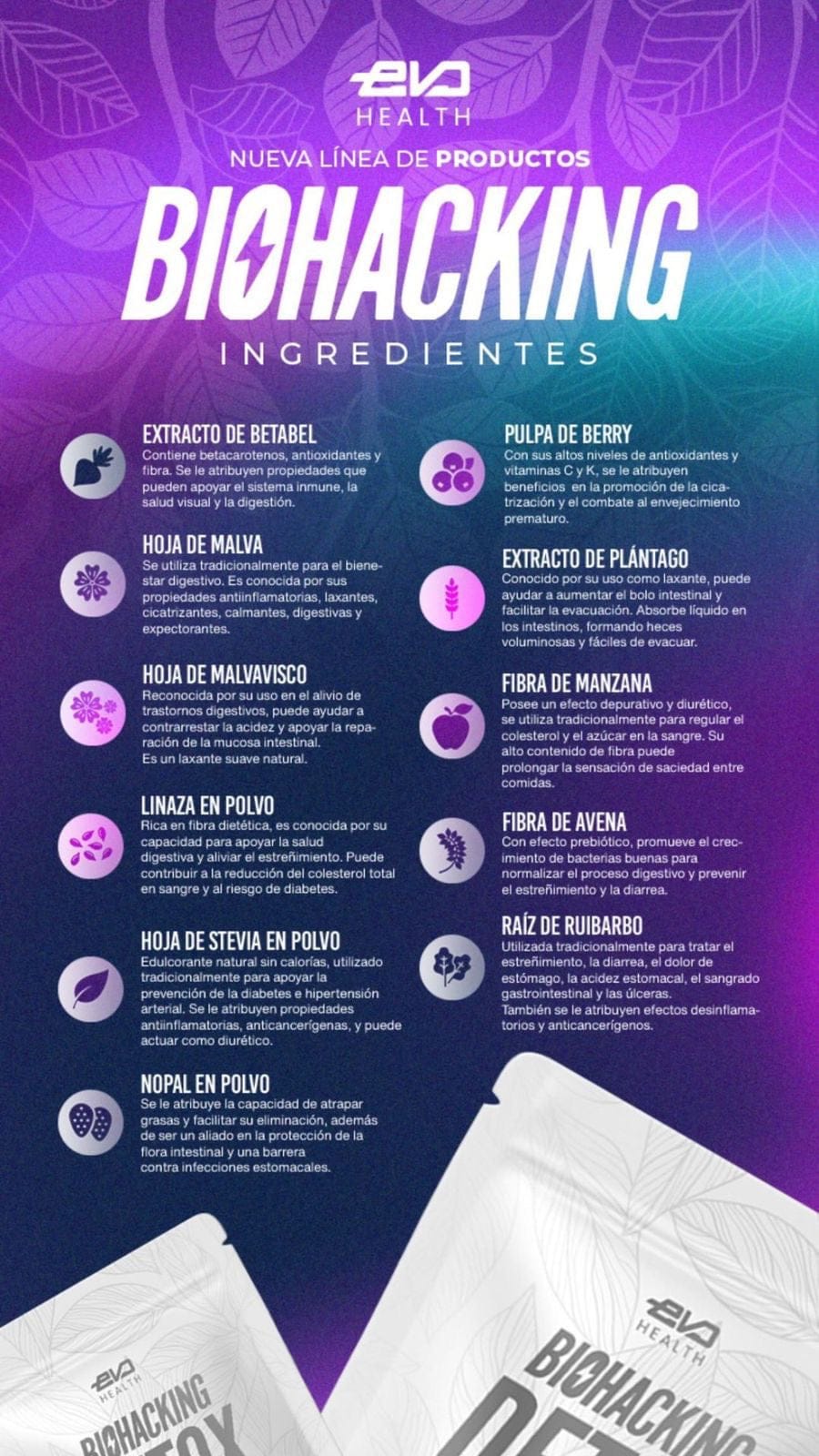 TÉ DETOX 6 SOBRES